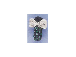 Blue Dragonfly - Teeny Tiny Peruvian Ceramic Bead 