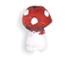 Mushroom with Red Cap - Teeny Tiny Peruvian Ceramic Bead