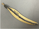 Ex Large 4" AAA Quality Rhinestone Pave Set Encrusted Bone feather