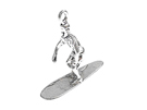 Surfing - Sterling Silver Charms