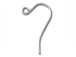 14K White Gold - Shepard Hook Earwire 