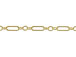 14K Gold - ' Long & Short'  Chain