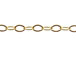 14K Gold - Flat Cable Chain