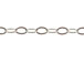 14K White Gold - Flat Cable Chain