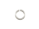 18 Gauge (1.0mm Thick) Sterling Silver Open Round Jump Rings