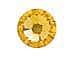 720 Sunflower - 2038 Swarovski SS16 Hotfix Flat Backs   **Partial Factory Pack **