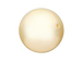 Light Gold -  3mm Round Swarovski Crystal Pearls Strand of 200