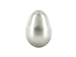 Light Grey - 11x8mm Teardrop  Swarovski 5821 Crystal Pearls Factory Pack