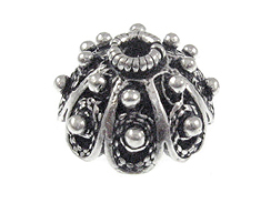 9mm Sterling Silver Bead Cap