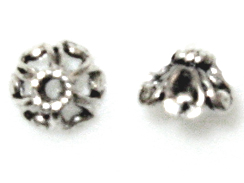 5mm Sterling Silver Bead Cap