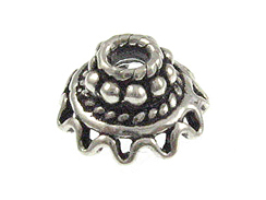 6.5mm Sterling Silver Bead Cap 