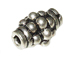 7.9x5.4mm Bali Style Silver Bead 