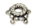 7.5mm 5-Point Star Bali Silver Bead Cap  