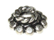 7mm 12-Petal  Bali Silver Bead Cap  