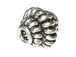 8x8.6mm Decorative Bali Style Silver Bead