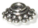 6mm Sterling Silver Bead Cap Bulk pack of 200 