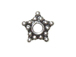 4.5mm 5-Point Star Bali Bead