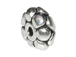 2.8x6.5mm Bali Style Silver Spacer Bead 