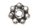 4mm Oxidized Bali Style Silver Daisy 