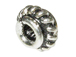 Bali Style Silver Coil Spacer Bead  3.6x5.9mm