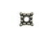 4.4mm Square Bali Daisy Bead