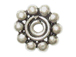6mm (Approx). oxidized Turksih Silver Daisies  *VERY SPECIAL PRICE*
