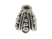 7mm Sterling Silver 6 Granulated Loop Bead Cap