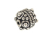 7.5mm Fancy Design Bali Style Silver Bead