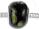 14mm Lampwork Glass Beads -  Plated Core