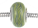 14mm Lampwork Glass Beads -  Plated Core