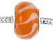 14mm Lampwork Glass Beads -  Plated Core