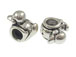 Sterling Silver Rubber Duck Large Hole Bead-6x10mm (3.8mm Hole)