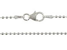 Bead Chains - 1.8mm Bead (Lobster Clasp)