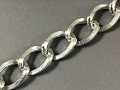 Chunky Curb Chain - Light Weight Aluminum