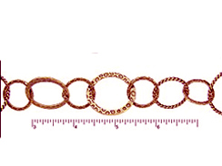 Fun Loop Copper Plated Link Chain 