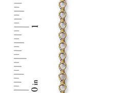 TierraCast Antique Gold Ladder Brass Cable Chain