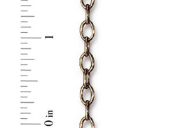 TierraCast Brass Oxide Brass Cable Chain - <b>25 Feet Spool</b>