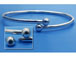 7-inch Sterling Silver Caprice Flex Bangle Bracelet 