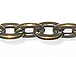  Steel Cable Chain: Antique Brass Finish 