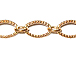 Oval Link Chain: Rose Gold Plated 