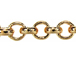 Rolo Electro Gold Plated Chain 