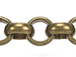 Antique Brass Plated Rolo Chain  