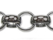 Gun Metal Plated  Rolo Chain 