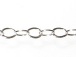 3 Feet Sterling Silver 1.5mm Oval Cable Chain