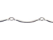 Sterling Silver Curved Bar Link Chain