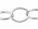 Sterling Silver Cable Oval Link Chain