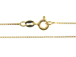 18-inch Vermeil 0.9mm Box Chain 