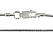 20-inch Sterling Silver 1.5mm Round Omega Finished Chain?