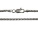 16-inch Sterling Silver Rhodium Plated 2.25mm Popcorn Chain 