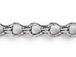 TierraCast Imitation Rhodium Ladder Brass Cable Chain